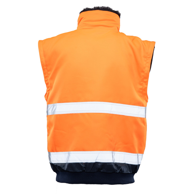 BOMBER HI-VI 3W1 – KAT.II KLASA 3 wstawka kolor BENEFIT HI VI