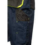 SPODNIE KRÓTKIE GRANAT/ŻÓŁTY BRIXTON PRACTICAL