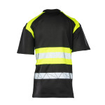 ECO RIVAL KOSZULKA POLO CZARNY/ŻÓŁTY SEVEN KINGS