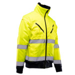 BOMBER HI-VI 3W1 – KAT.II KLASA 3 wstawka kolor BENEFIT HI VI
