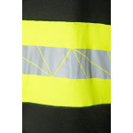 ECO RIVAL KOSZULKA POLO CZARNY/ŻÓŁTY SEVEN KINGS