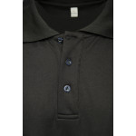 ECO RIVAL KOSZULKA POLO CZARNY/POMARAŃCZ SEVEN KINGS