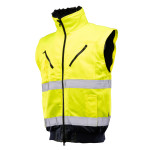 BOMBER HI-VI 3W1 – KAT.II KLASA 3 wstawka kolor BENEFIT HI VI