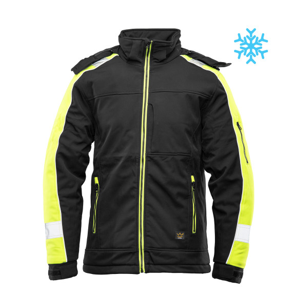 OCIEPLANY SOFTSHELL RIVAL ŻÓŁTY SEVEN_KINGS