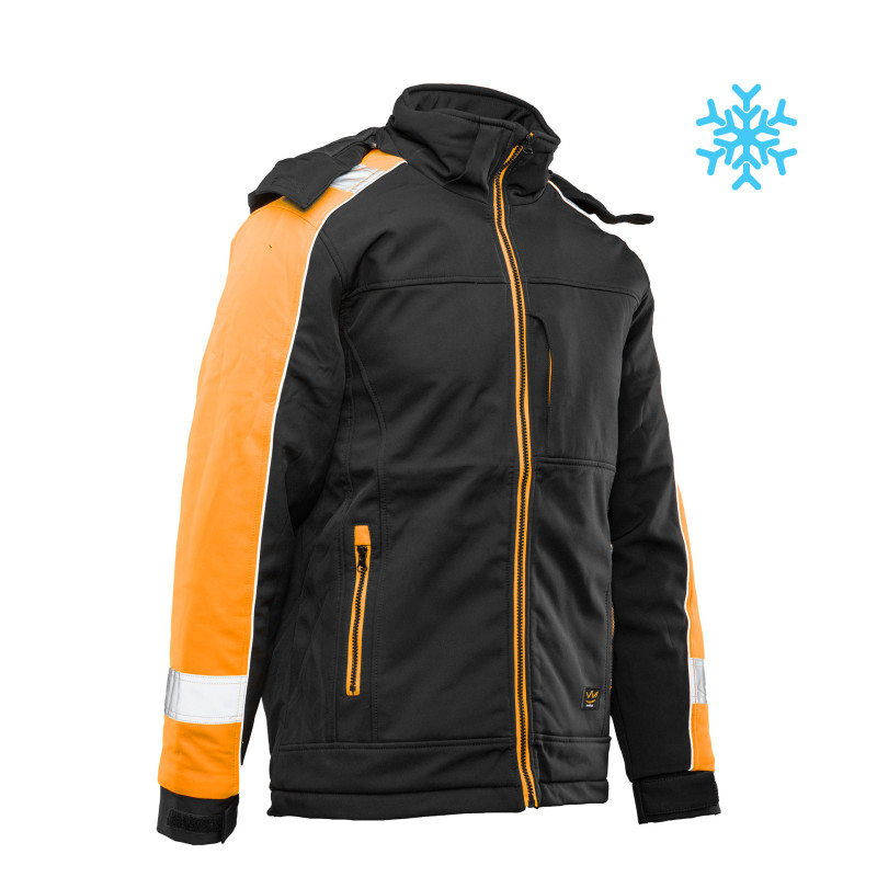 OCIEPLANY SOFTSHELL RIVAL POMARAŃCZOWY SEVEN_KINGS
