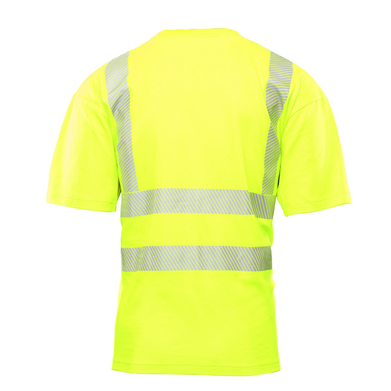 T-SHIRT SIATKA TRANSFER BF-017-Y ŻÓŁTY BRIXTON FLASH