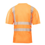 T-SHIRT SIATKA TRANSFER BF-017-O POMARAŃCZ BRIXTON FLASH
