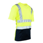 KOSZULKA Z PASAMI ODBLASKOWYMI 50-50 160G BRIXTON FLASH