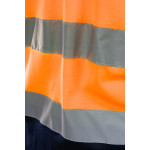 KOSZULKA POLO 50/50 POMARAŃCZ KAT. II BF012 BRIXTON FLASH