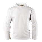 BLUZA DŁUGI RĘKAW HACCP WKŁADANA PRZEZ GŁOWĘ BRIXTON WHITE