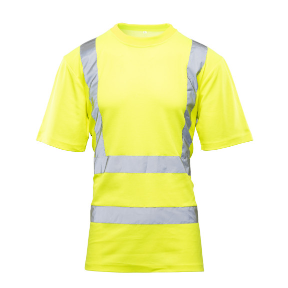 T-SHIRT SIATKA BF-016-Y ŻÓŁTY BRIXTON FLASH