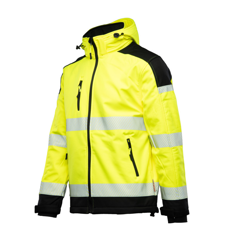 SOFTSHELL WSTAWKA CZARNA BF010 BRIXTON FLASH