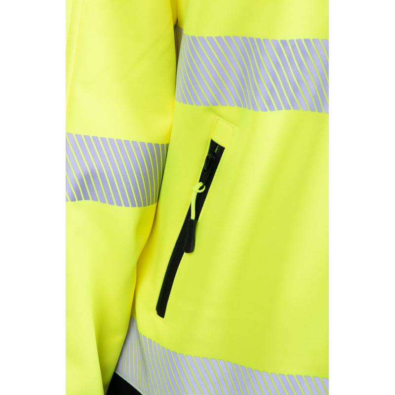 SOFTSHELL WSTAWKA CZARNA BF010 BRIXTON FLASH