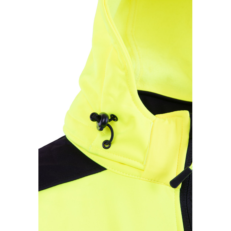 SOFTSHELL WSTAWKA CZARNA BF010 BRIXTON FLASH
