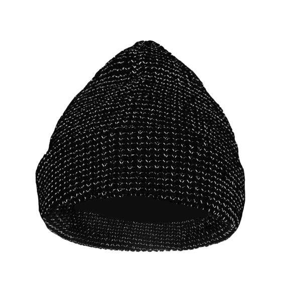 WOLBERG REFLECTO CZAPKA Z DZIANINY CZARNA WOLBERG