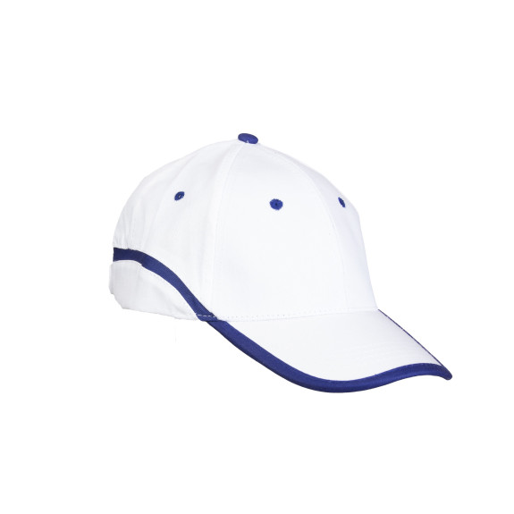 CZAPKA BASEBALL BIAŁO-GRANATOWA BASEBALL 2