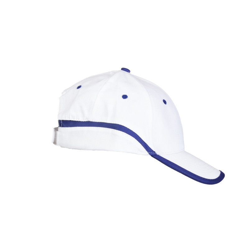 CZAPKA BASEBALL BIAŁO-GRANATOWA BASEBALL