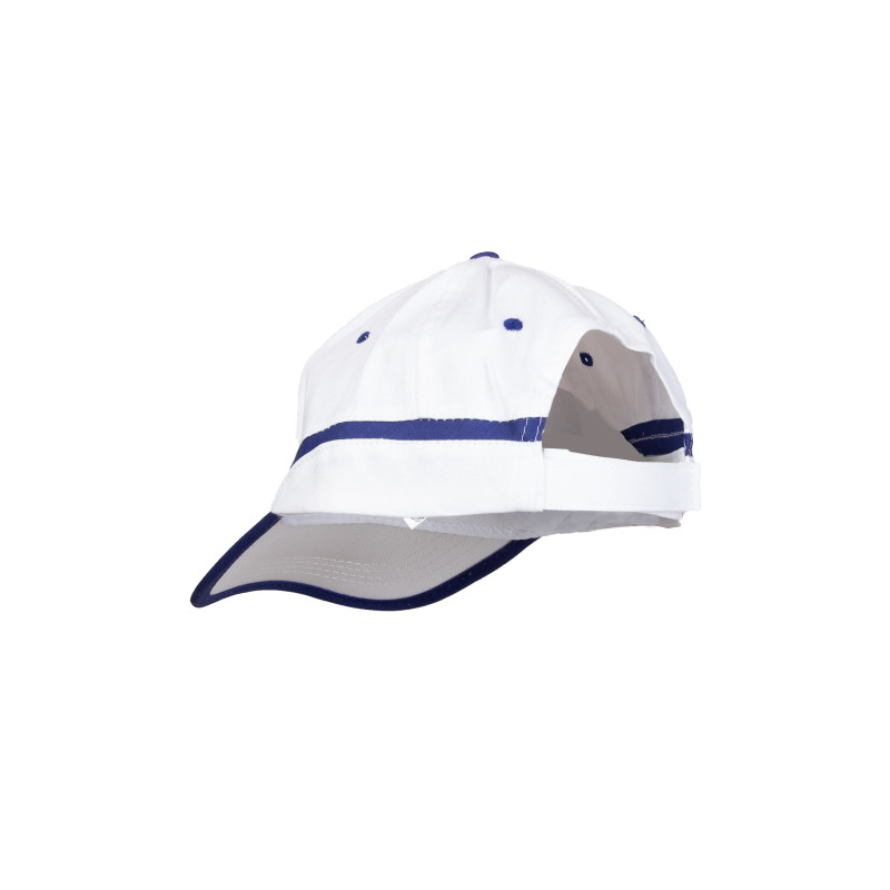 CZAPKA BASEBALL BIAŁO-GRANATOWA BASEBALL