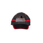 CZAPKA BASEBALL CZARNO-CZERWONA BASEBALL